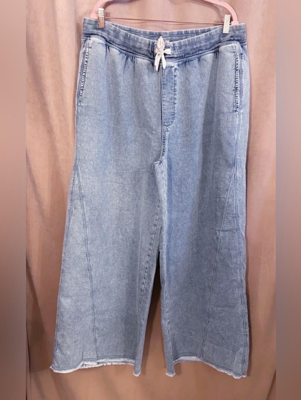 AERIE SOFT LANDING WIDE LEG TROUSER